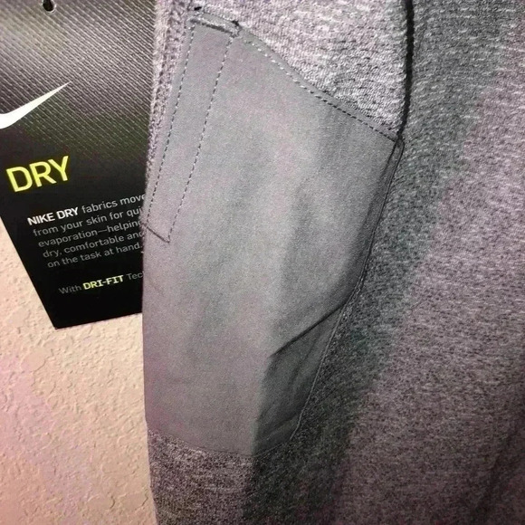 Nike Training Utility Men's Short-Sleeve gray workout shirt sz S NWT sli… - Picture 4 of 5
